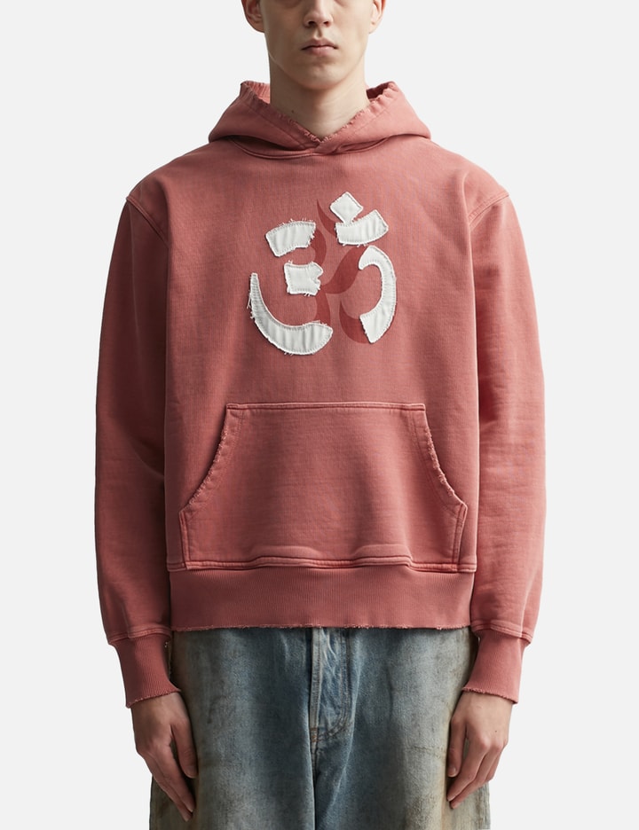 OM SUN FADED HOODIE 600GSM