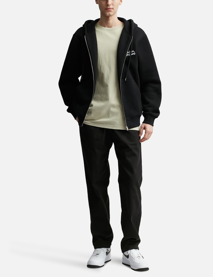 Maison Kitsuné Handwriting Comfort Zipped Hoodie