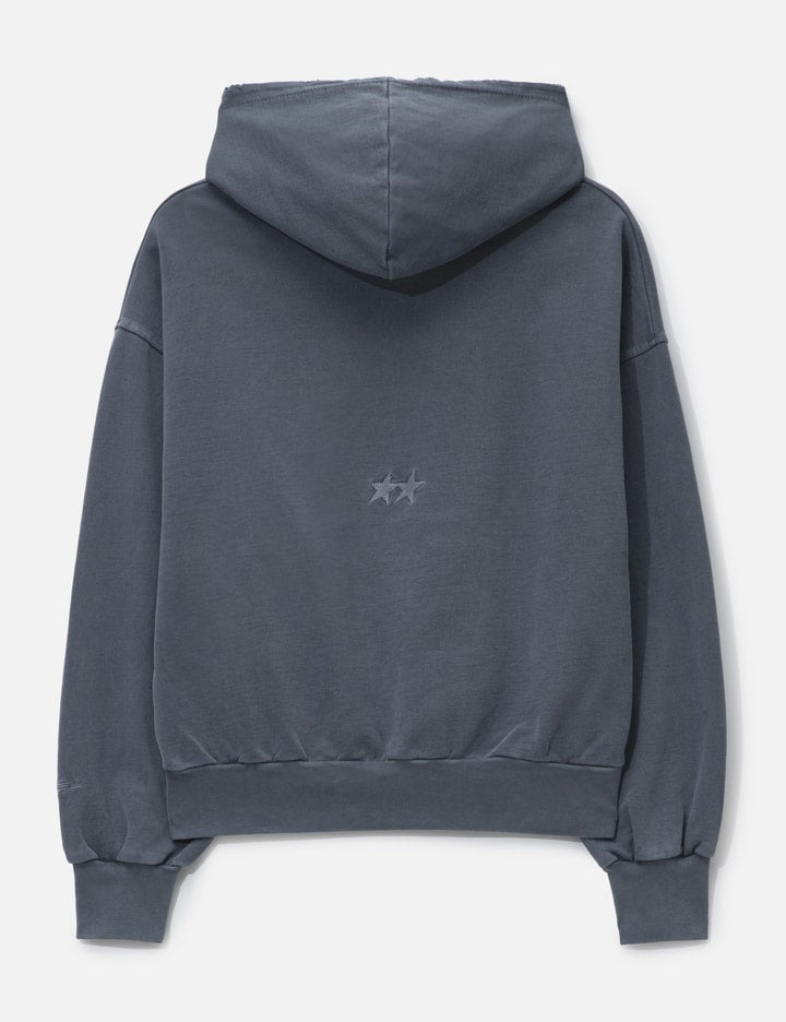 Pigment Dyed Blue Icon Hoodie