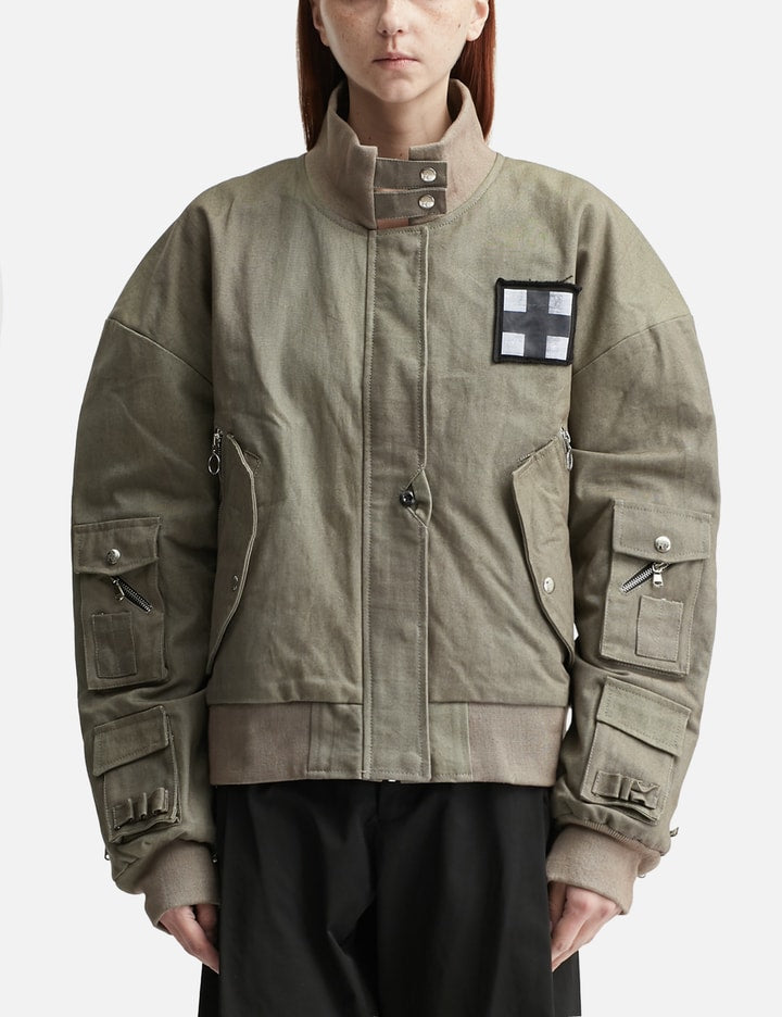 Canvas Zipper Dream Bomber