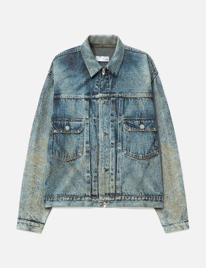 Knit Denim Jacket