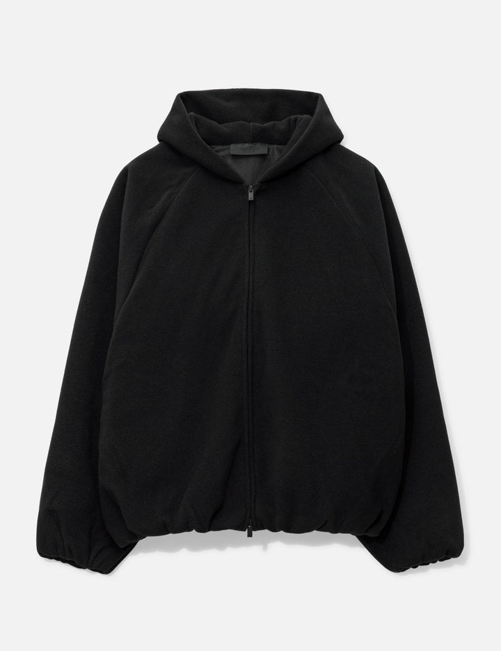 BRUSHED HOODED BOMBER