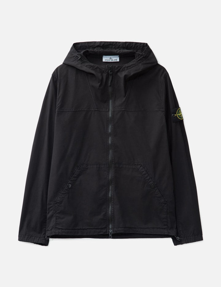 Supima® Cotton Twill Stretch-TC Hooded Overshirt