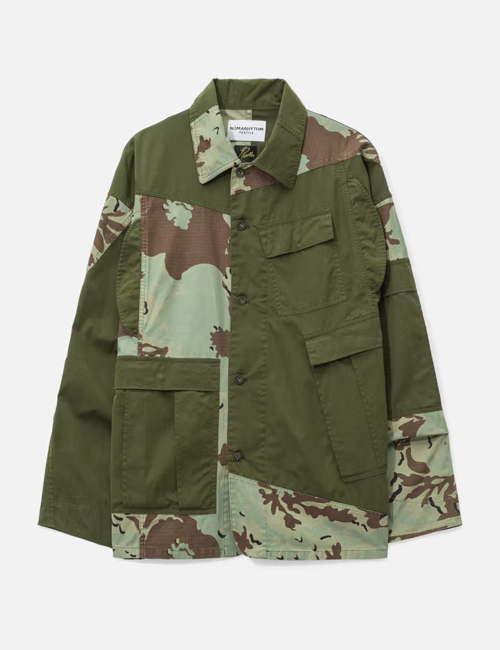 NÒMARHYTHM TEXTILE X Needles Rebuild Coverall Jacket