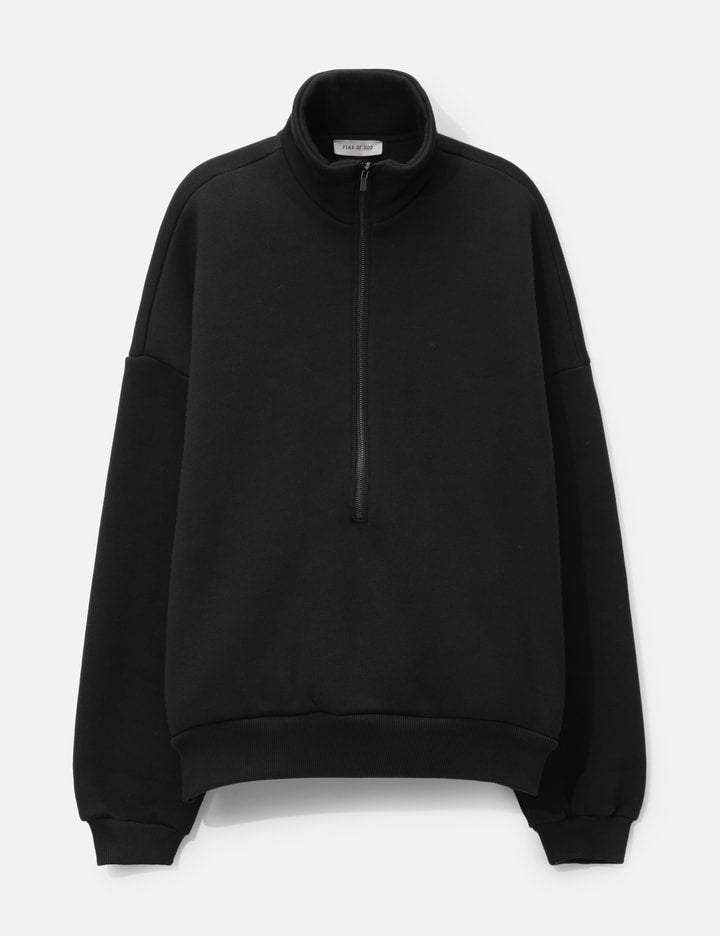 Fleece Half Zip Mockneck