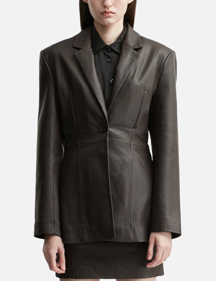 Silva Leather Blazer