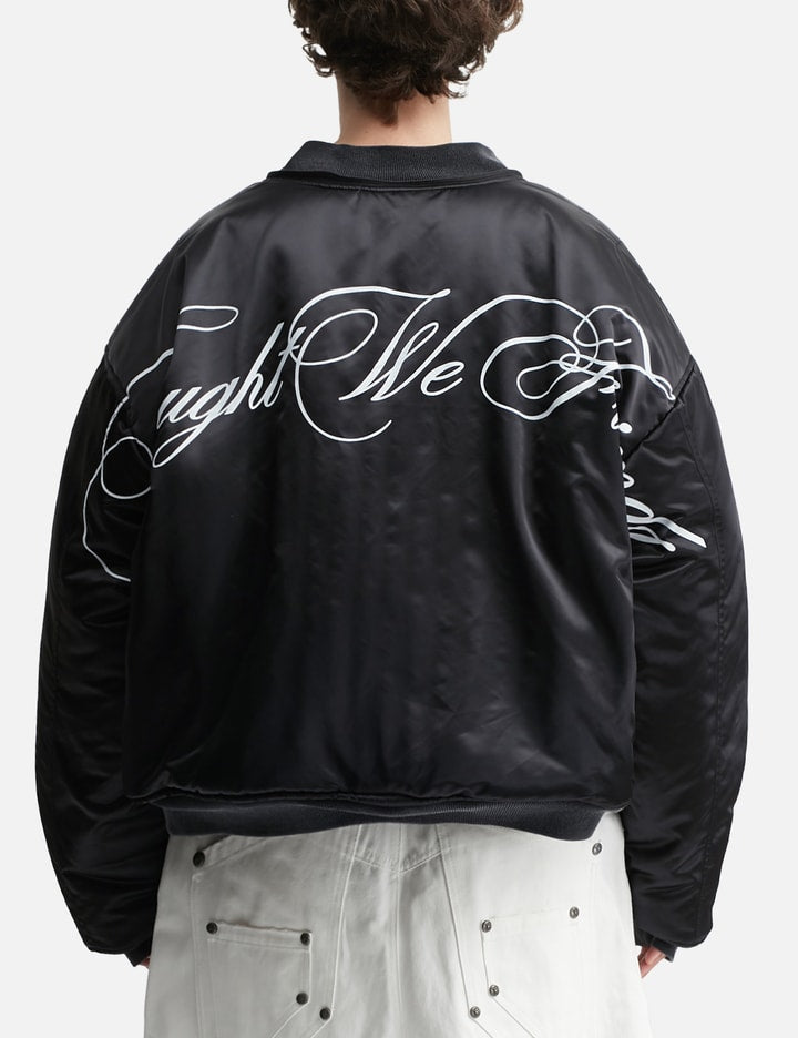 "Casey" Printed Reversible Bomber Jacket