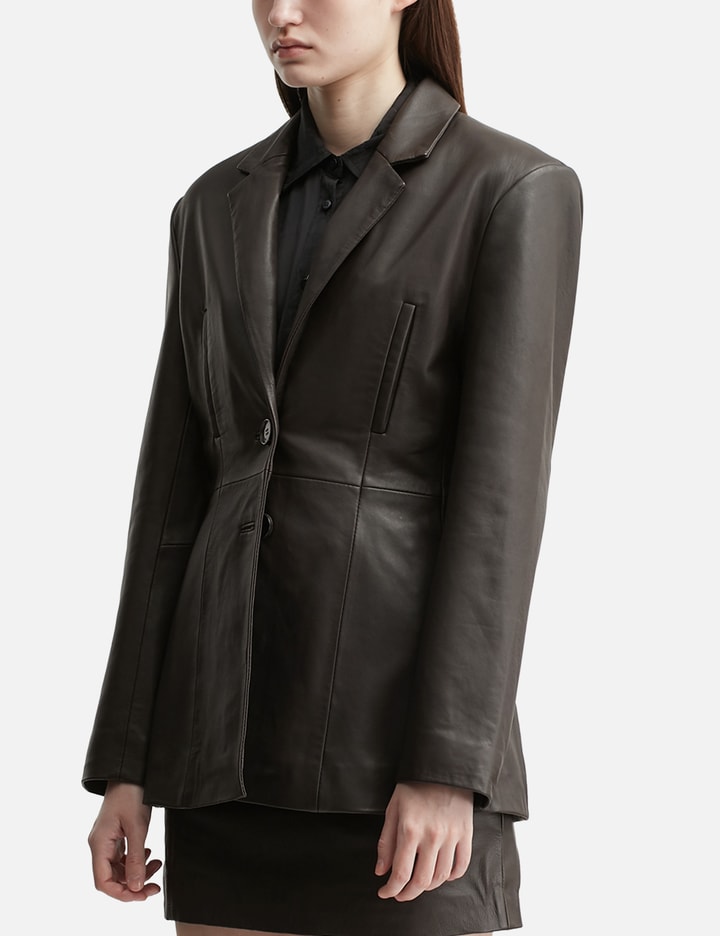 Silva Leather Blazer