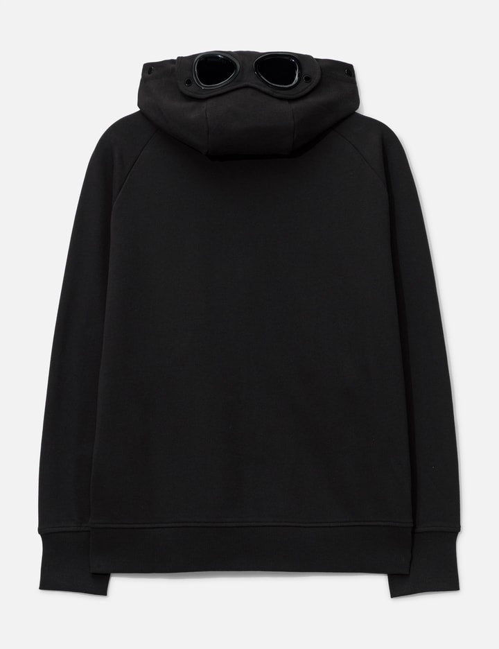 Diagonal Raised Fleece Goggle Hooded Sweatshirt