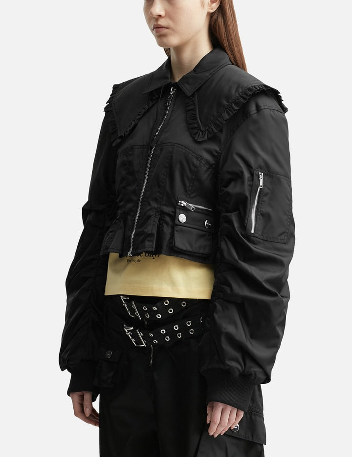 Duchesse Nylon Fitted Jacket