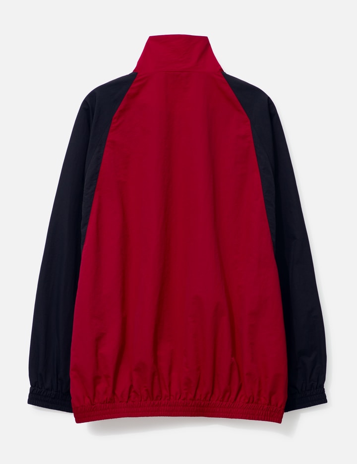 RED NYLON ALL WEATHER PRO SPORTS JACKET