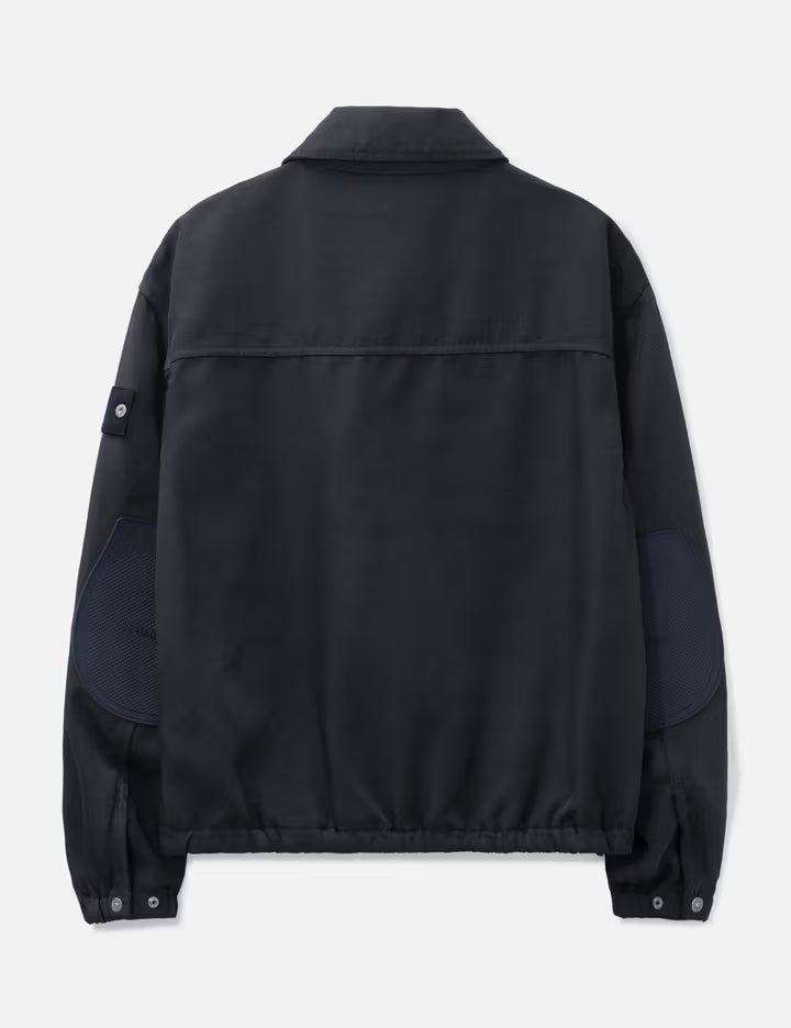 Dense Oxford Nylon Coach Jacket