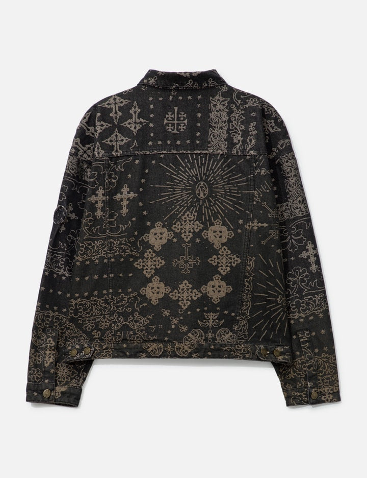 Jacquard Denim Jacket