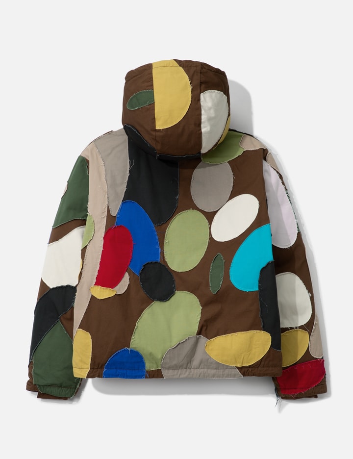 Patchworked Face Down Puffer