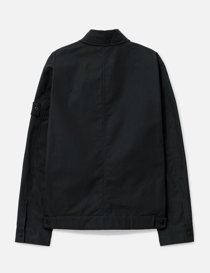 Cotton Canvas Stone Island Ghost Overshirt