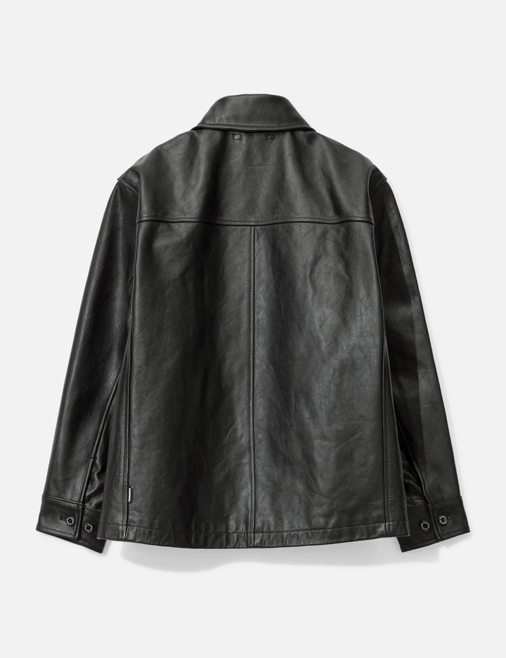 Leather Car Coat
