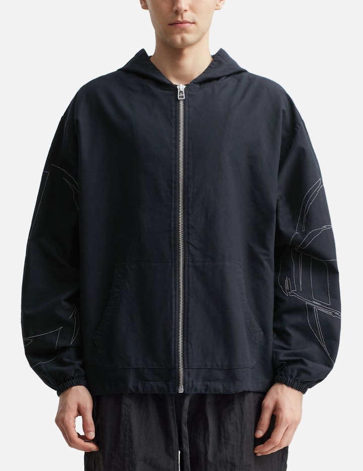 Pleasures x Daft Punk Digital Zip Poncho Hoodie