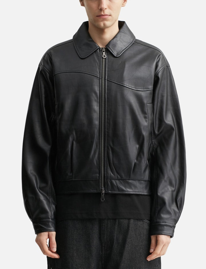 Debossed Wavy Jacket