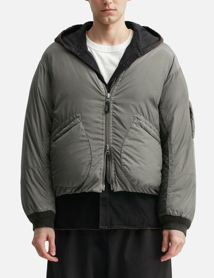 Polyteru Floral Down Liner Jacket