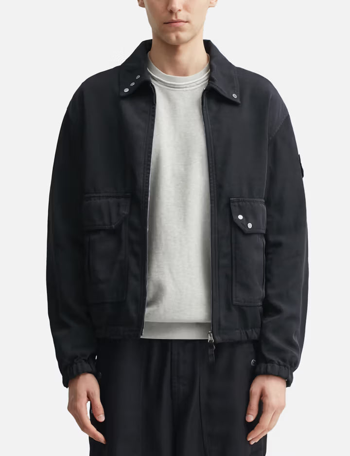 Dense Oxford Nylon Coach Jacket