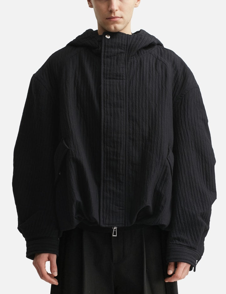 Embroidered Hood Jacket