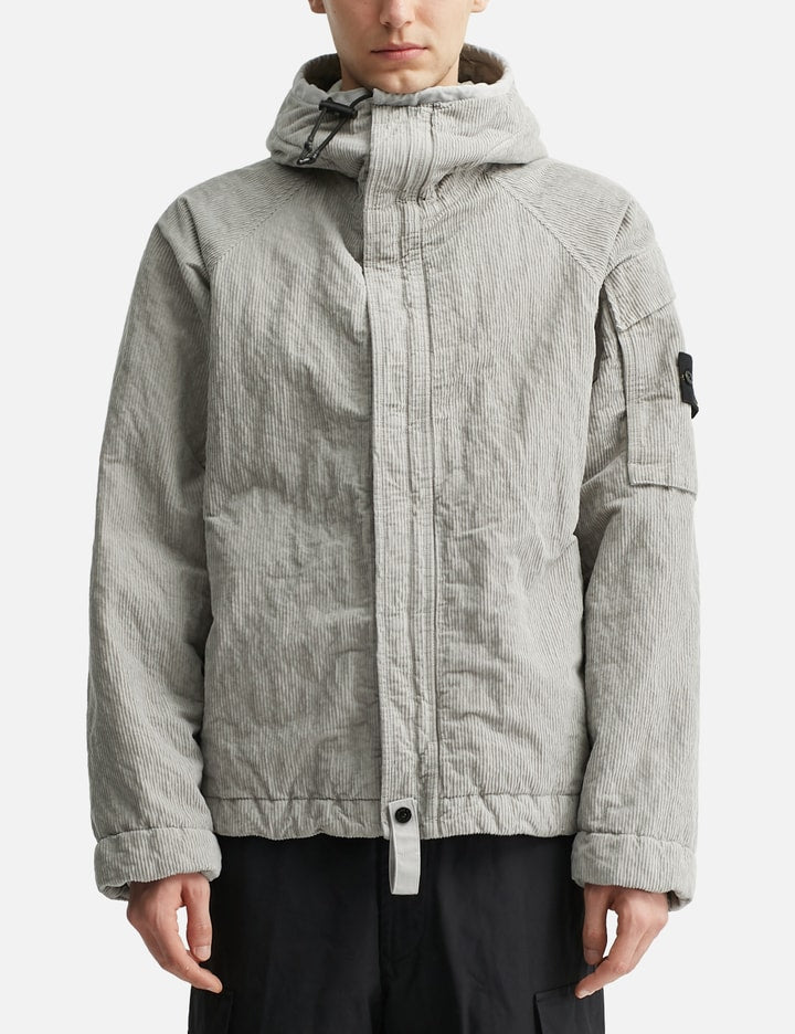 Wrinkled Corduroy 500-TC Hooded Jacket