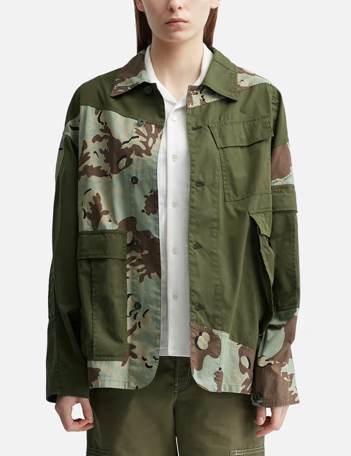 NÒMARHYTHM TEXTILE X Needles Rebuild Coverall Jacket