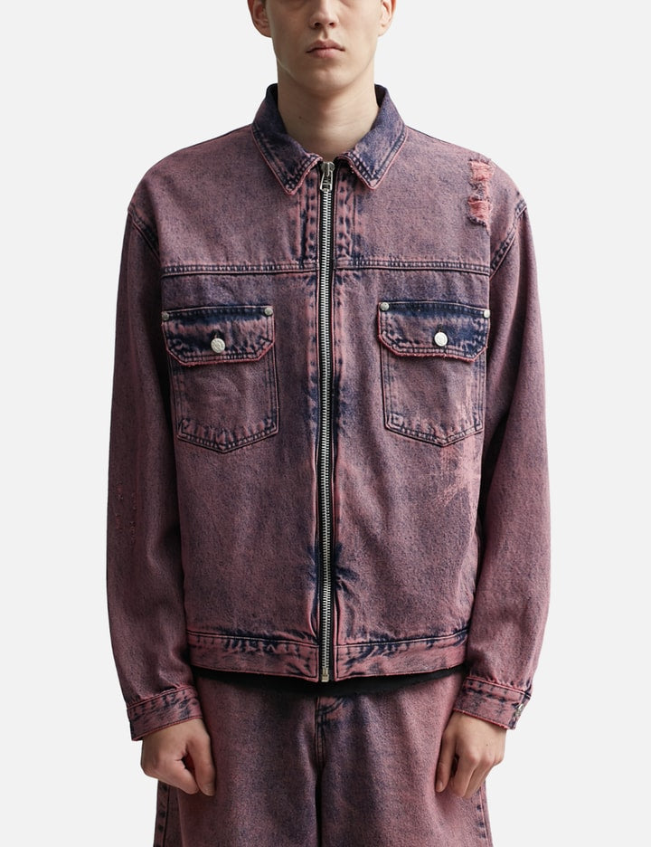 PIET x Oakley Distressed Denim Jacket