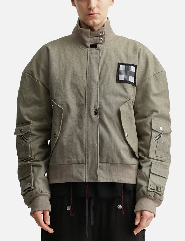Canvas Zipper Dream Bomber