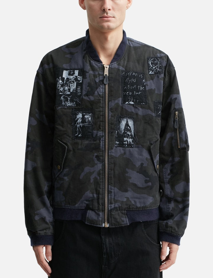 Hommage Embraced "RIOT RIOT RIOT MA-1 Jacket