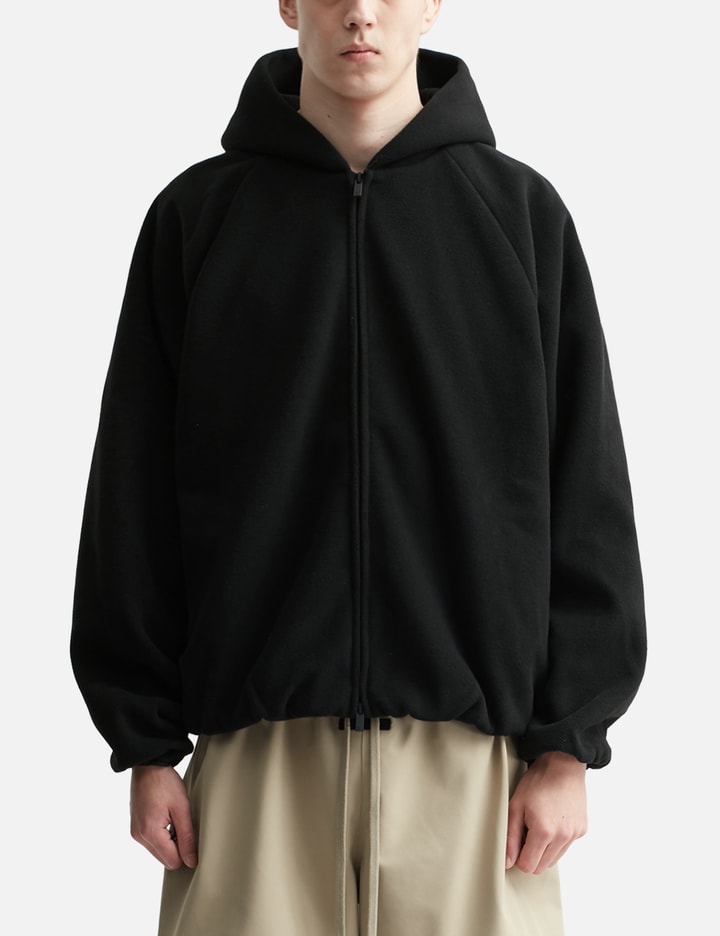 BRUSHED HOODED BOMBER