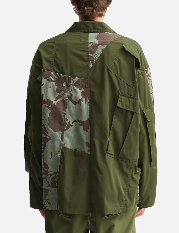 NÒMARHYTHM TEXTILE X Needles Rebuild Coverall Jacket
