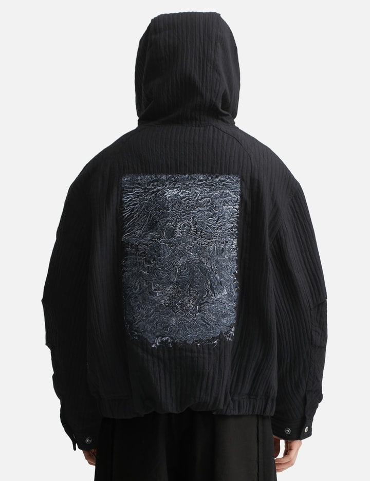 Embroidered Hood Jacket