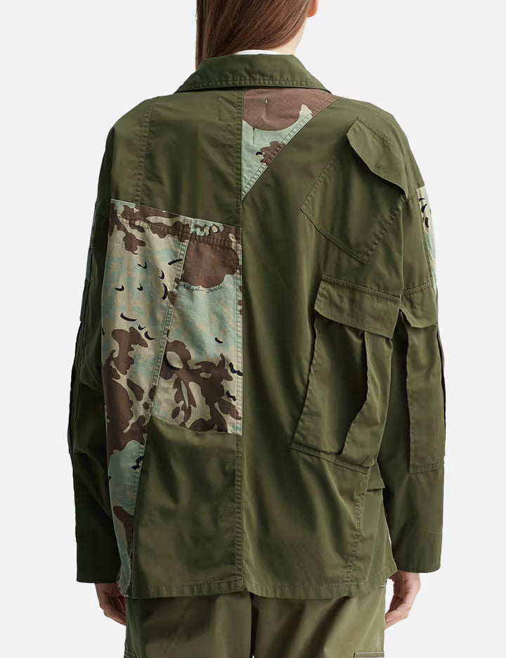 NÒMARHYTHM TEXTILE X Needles Rebuild Coverall Jacket