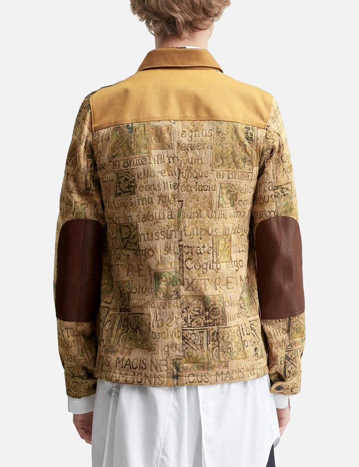 Gobelin Weave X Cotton Duck Jacket