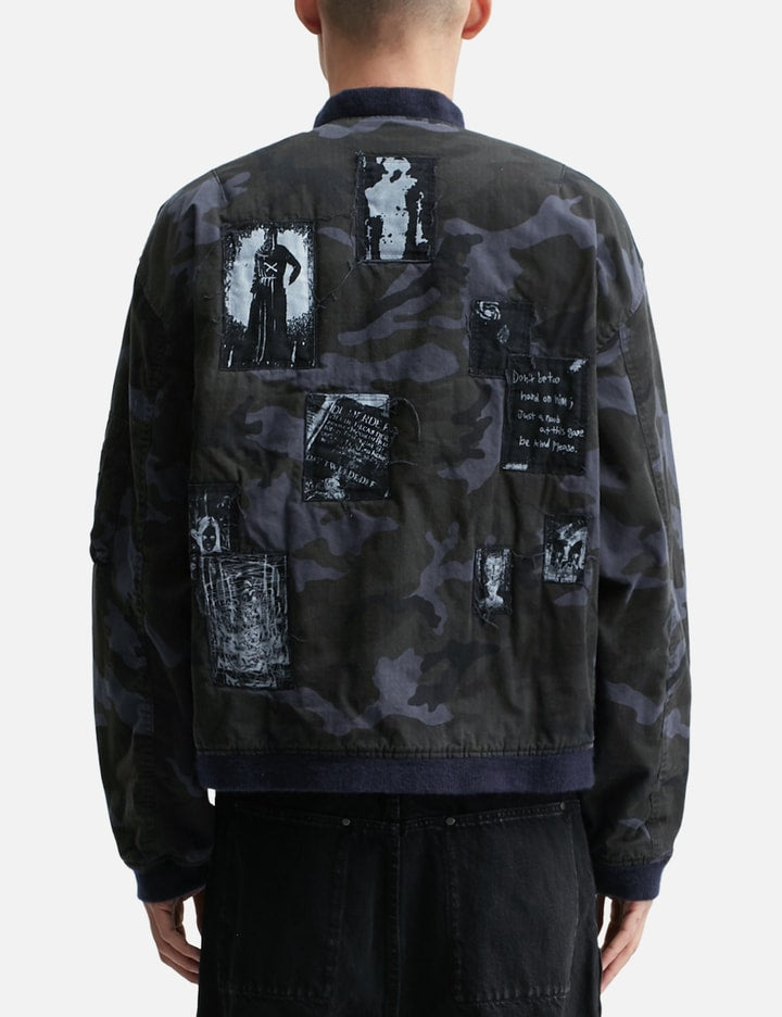 Hommage Embraced "RIOT RIOT RIOT MA-1 Jacket