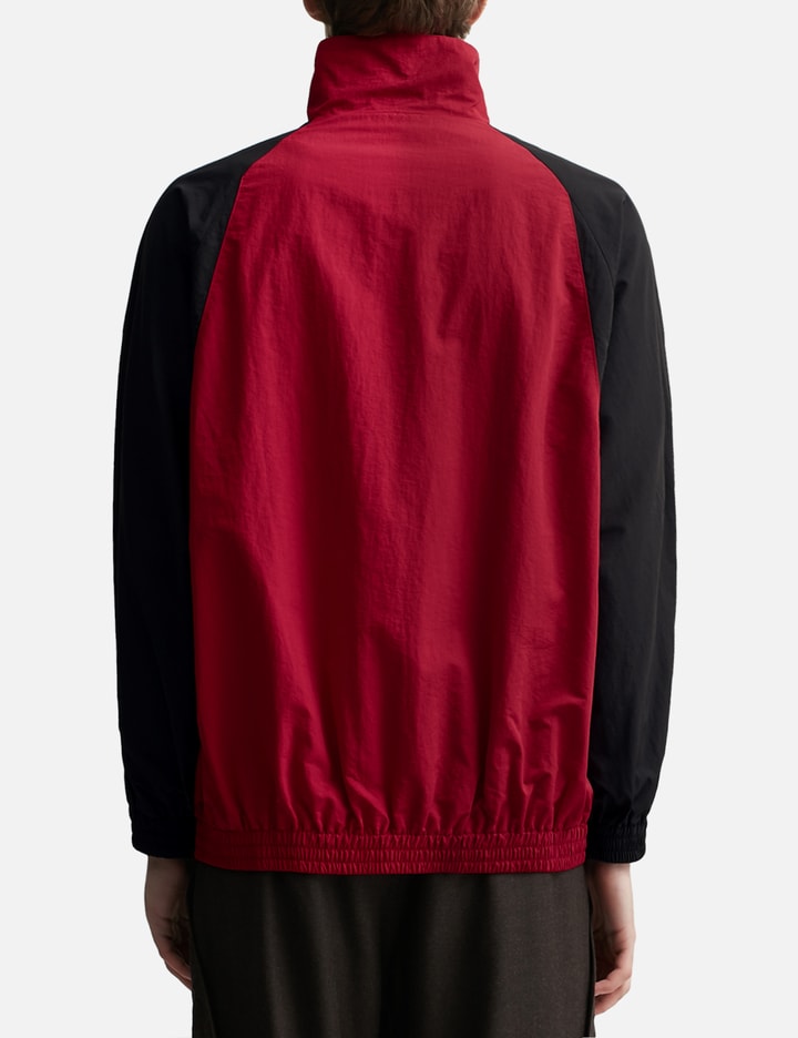 RED NYLON ALL WEATHER PRO SPORTS JACKET