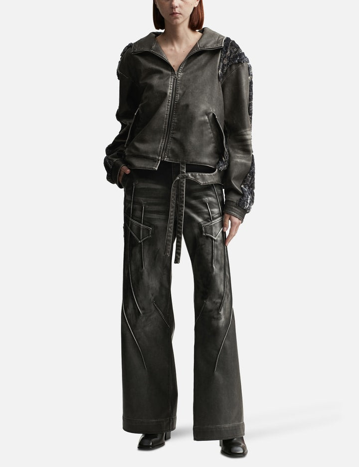 Swamp Faux Leather Jacket