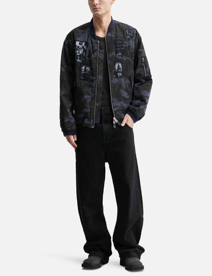 Hommage Embraced "RIOT RIOT RIOT MA-1 Jacket