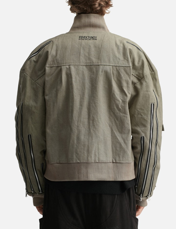 Canvas Zipper Dream Bomber
