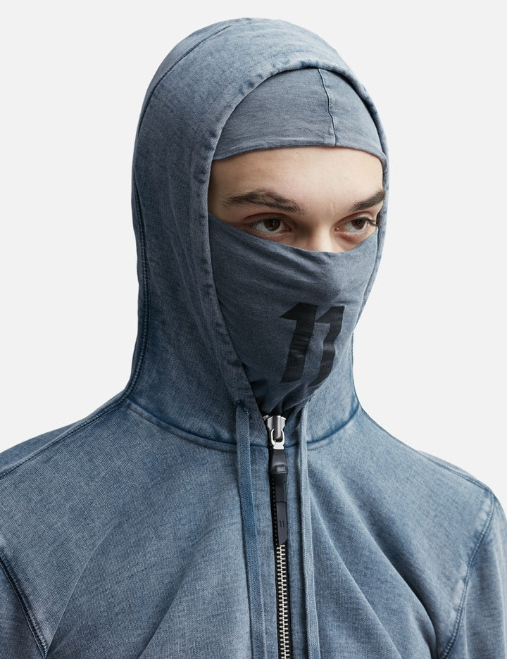 H1B F1235 Balaclava Zippered Hoodie