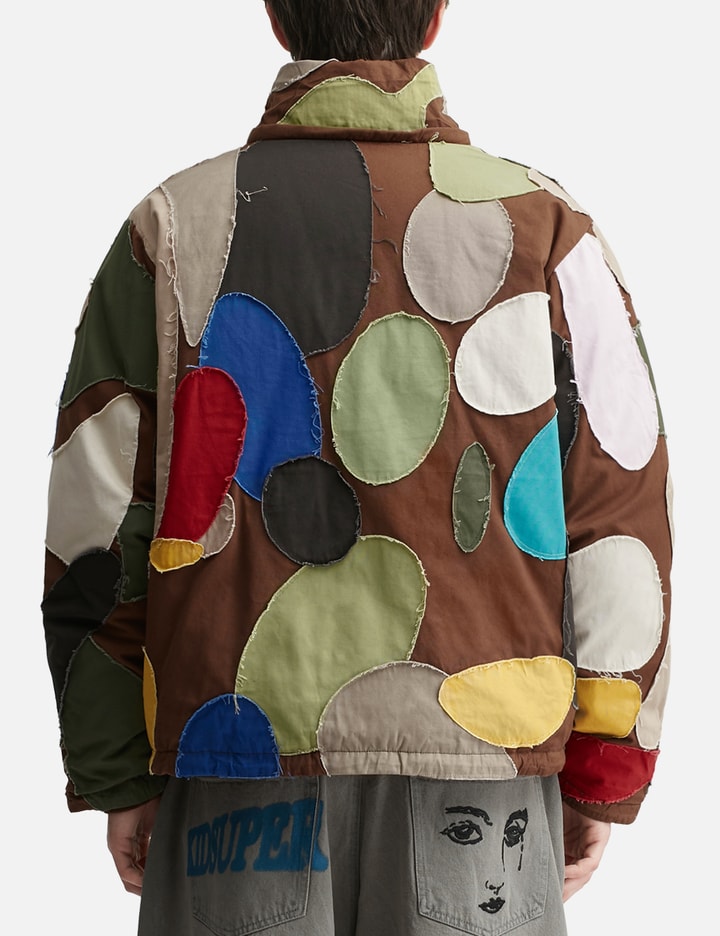 Patchworked Face Down Puffer