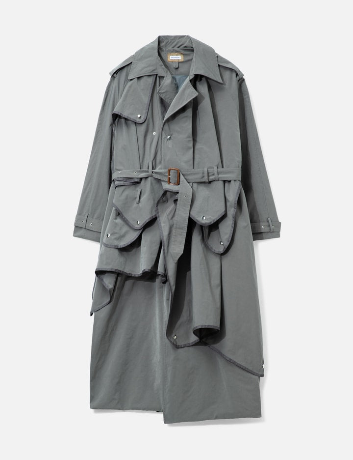 Draped Umbrella Trenchcoat