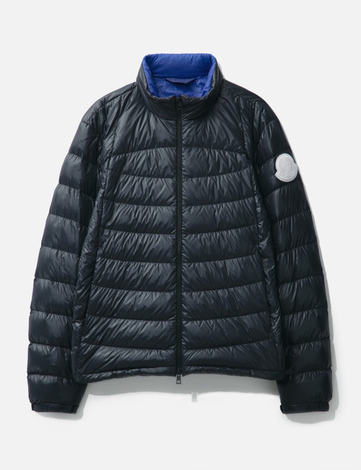 Galeso Hooded Curvy-Quilted Short Down Jacket