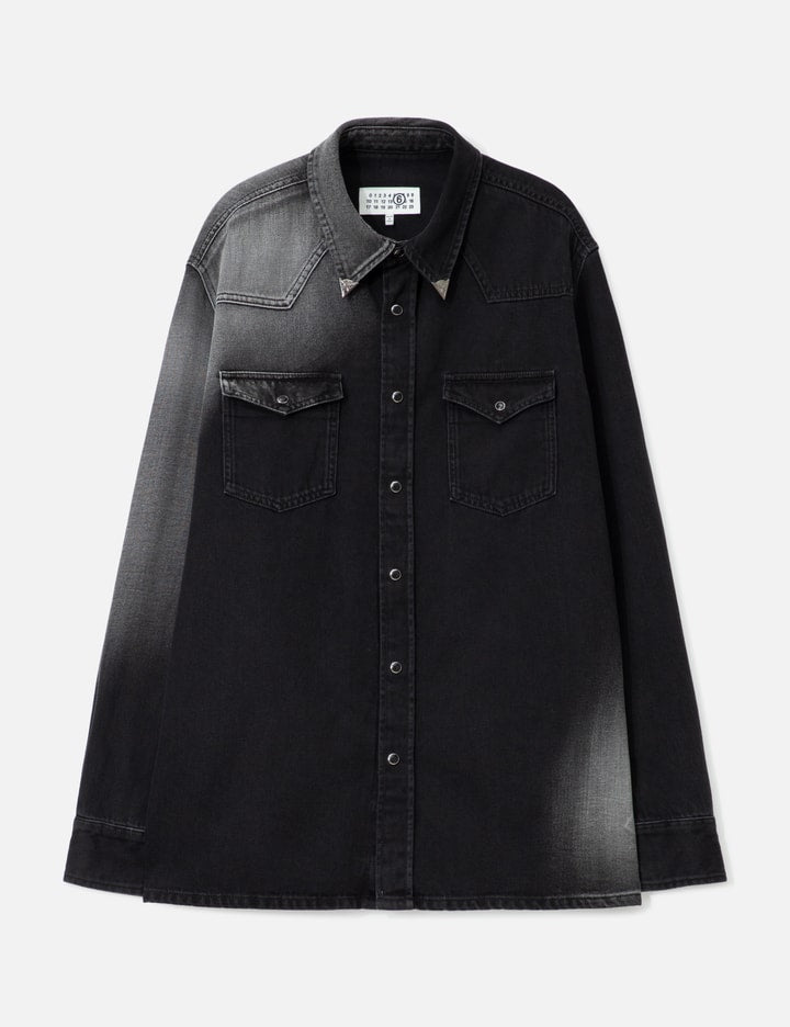 Black Denim Shirt