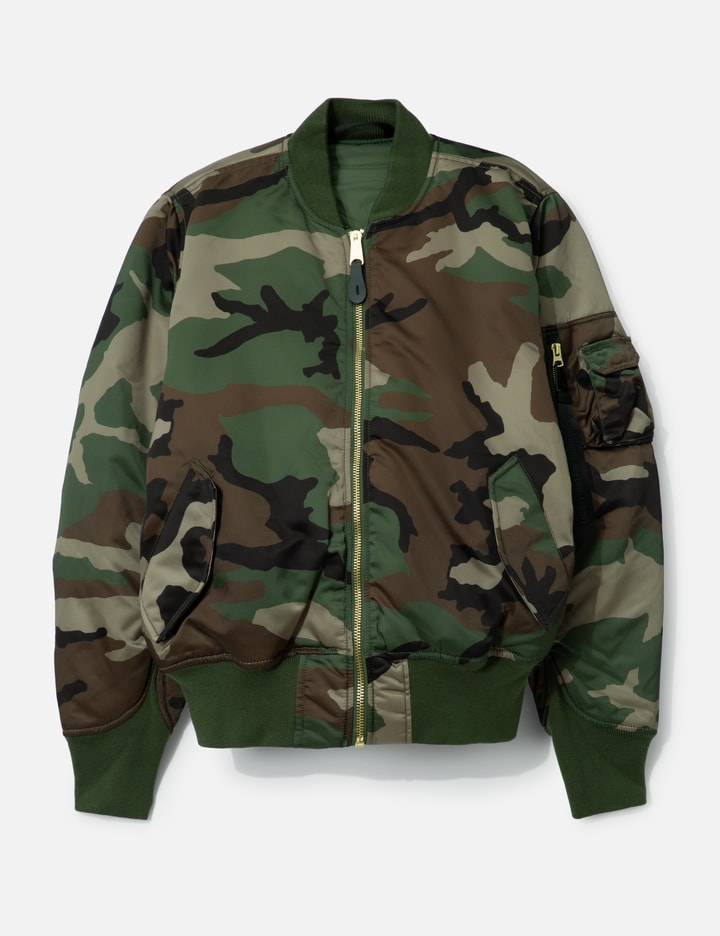 MA-1 Base Flight Bomber Jacket Camo