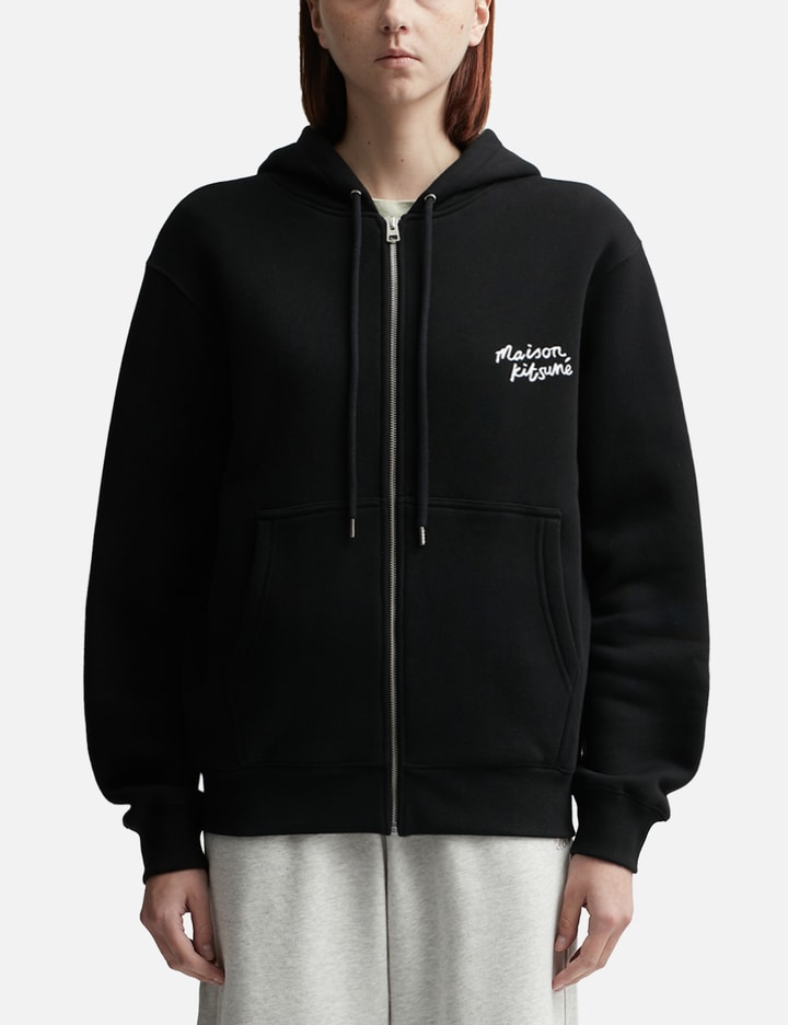 Maison Kitsuné Handwriting Comfort Zipped Hoodie