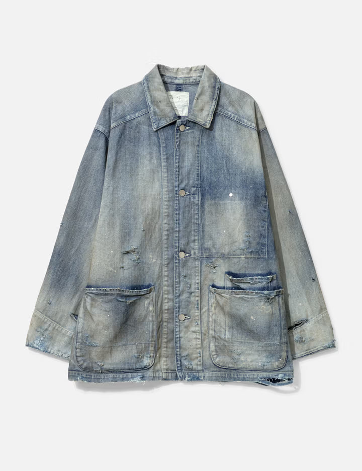 DENIM COVERALL