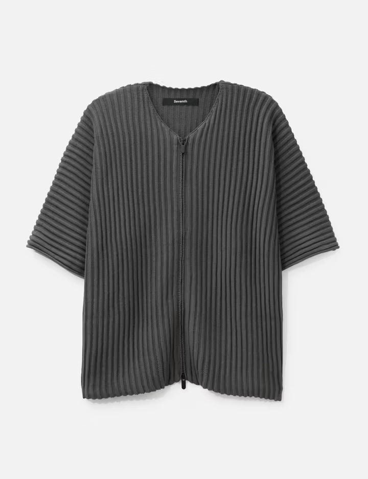 Ribbed Kimono Top