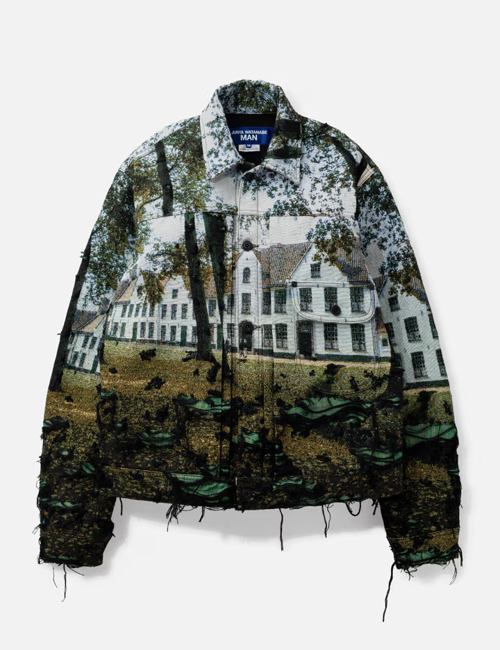 Gobelin Weave Trucker Jacket